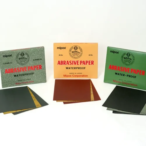 Waterproof abrasive paper
